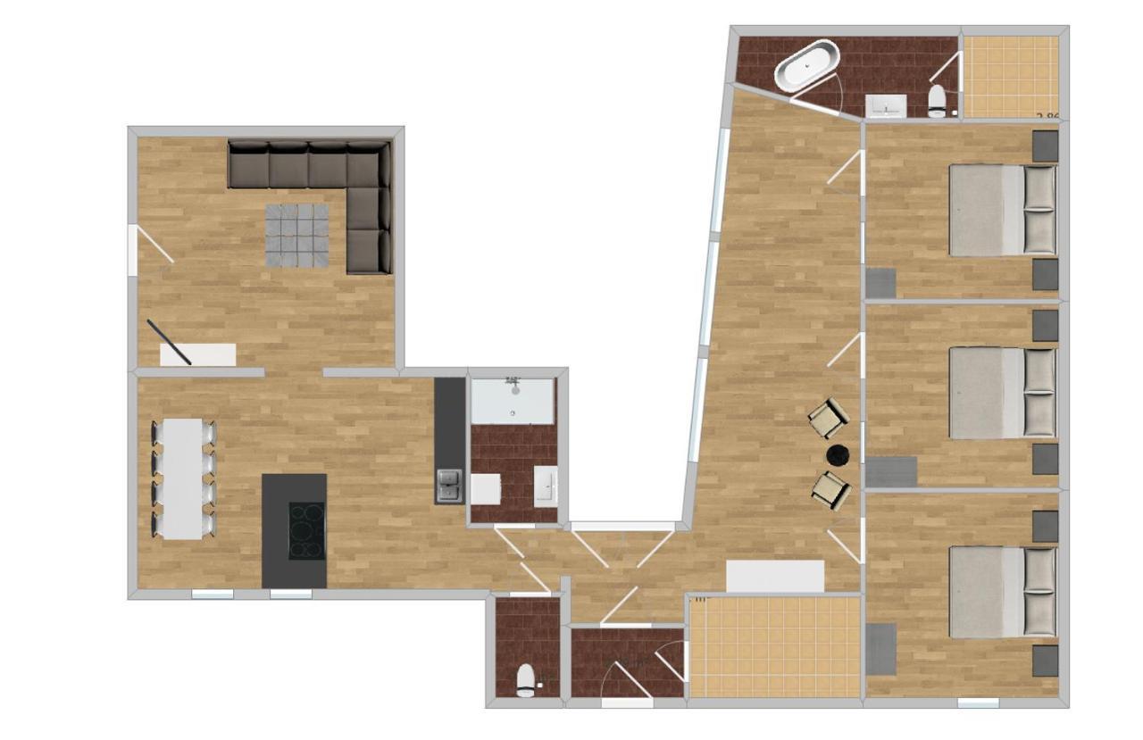 Ferienhaus In 랑겐로이스 외부 사진
